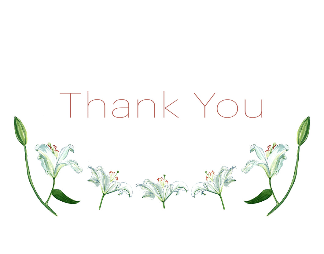 Spring Thank You Note