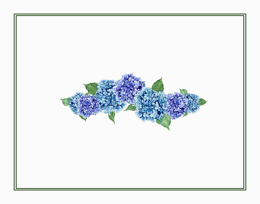 Hydrangea Note Cards