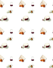 Load image into Gallery viewer, Cheese &amp; Wine Party Note Cards
